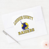Loudoun County Raiders Vierkante Sticker (Envelop)