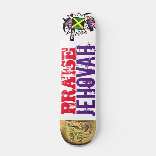 LOUE JÉHOVAH Skateboard (Recto)