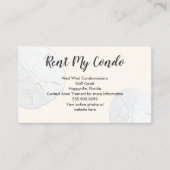 Louer Mon Condo Dollars De Sable Location Carte de (Devant)