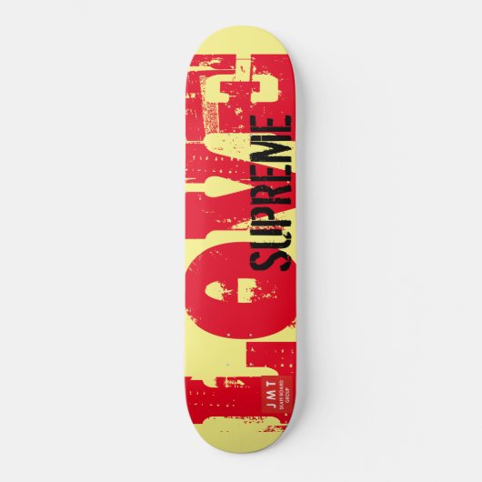 LOUER SUPREME /TST Skateboard (Recto)