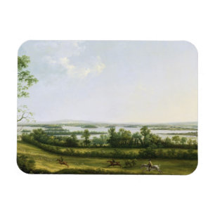 Lough Erne from Knock Ninney with Bellisle in the Magneet