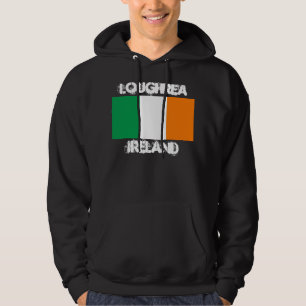 Loughrea, Ierland met Ierse vlag Hoodie