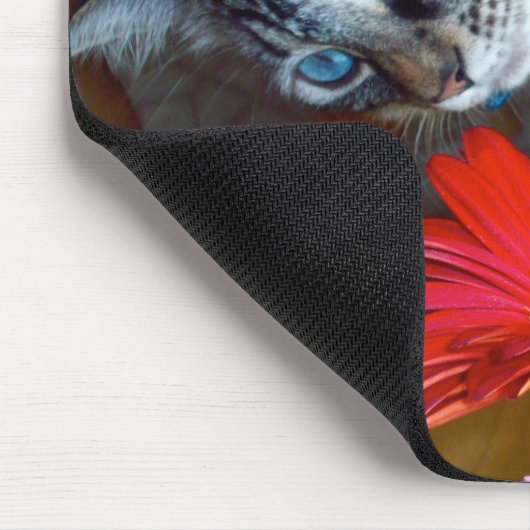 Louie Cat's ventilator Bliss Mousepad Muismat (Hoek)