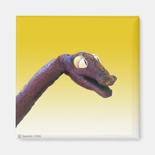 Louie de Slangenmagneet Magneet (Voorkant)