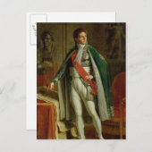 Louis Alexandre Berthier montre la carte de (Devant / Derrière)