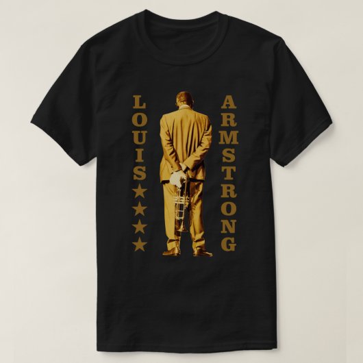 Louis Armstrong 3 T-shirt (Design voorkant)