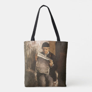 Louis Auguste Cezanne Vader Van De Kunstenaar Leze Draagtas