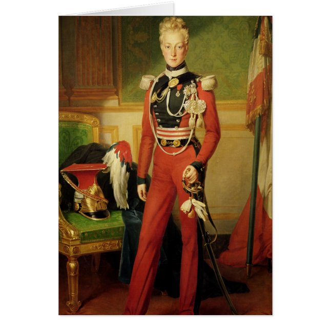 Louis-Charles-Philippe van Orleans Duke van (Voorkant)