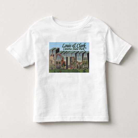 Louis & Clark Caverns Park, Montana Kinder Shirts (Voorkant)