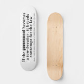 Louis D. Brandeis Olmstead tegen Verenigde Staten Skateboard (Voorkant)
