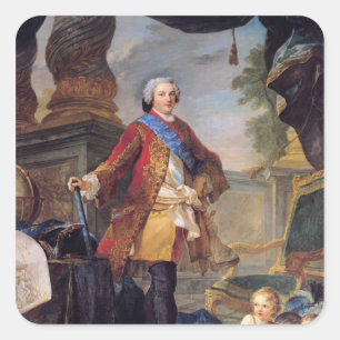 Louis Dauphin van Frankrijk Vierkante Sticker