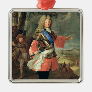 Louis de France Le Grand Dauphin, 1697 Metalen Ornament