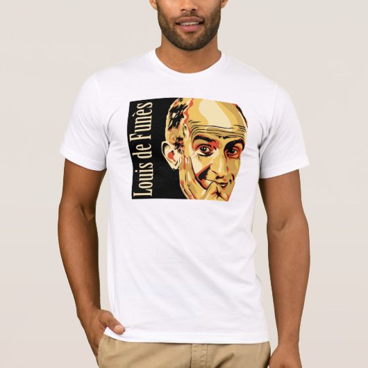 Louis de funes Tshirt (Voorkant)