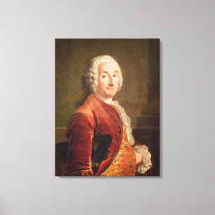 Louis Francois Armand de Vignerot du Plessis Canvas Afdruk