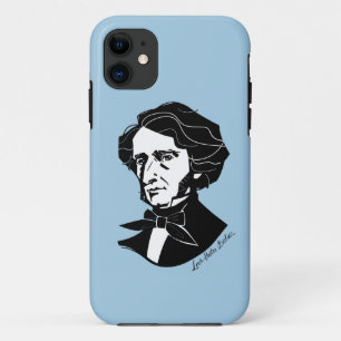 Louis-Hector Berlioz (op gekleurde achtergrond) iPhone 11 Hoesje
