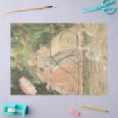  Louis Icart Parijse Scène Decoupage Tissuepapier (Craft)