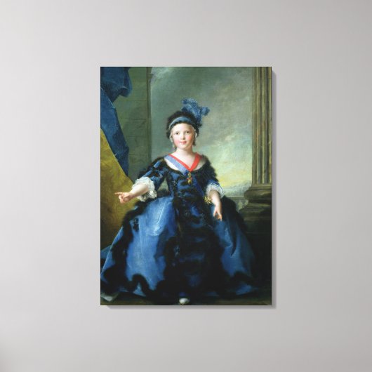 Louis-Joseph-Xavier de France Duke van Canvas Afdruk (Voorkant)