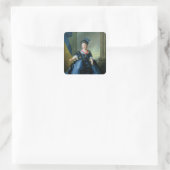 Louis-Joseph-Xavier de France Duke van Vierkante Sticker (Tas)