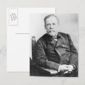 Louis Pasteur Briefkaart (Voorkant / Achterkant)