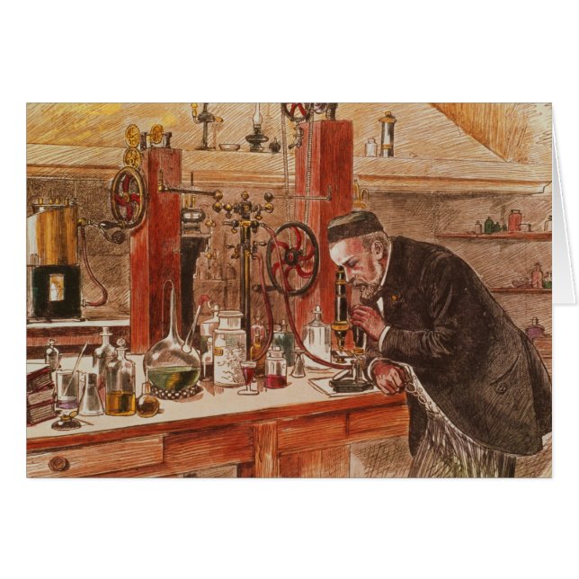 Louis Pasteur experimenteert (Voorkant Horizontaal)