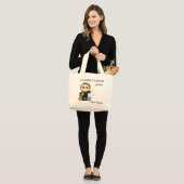 Louis Pasteur . fr Grote Tote Bag (Voorkant (model))