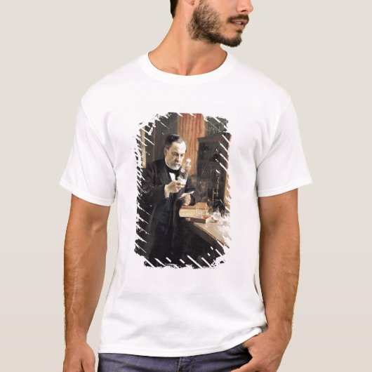 Louis Pasteur in zijn Laboratorium, 1885 T-shirt (Voorkant)