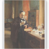 Louis Pasteur Portrait Sticker — Albert Edelfeldt  (Devant)