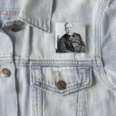 Louis Pasteur Vierkante Button 5,1 Cm (In situ)