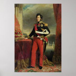 Louis-Philippe I, koning van Frankrijk Poster