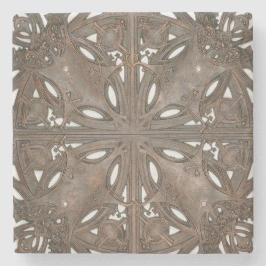 Louis Sullivan Ornament Design Stenen Onderzetter (Voorkant)