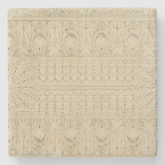 Louis Sullivan Peacock Ceiling Chicago Architect Stenen Onderzetter