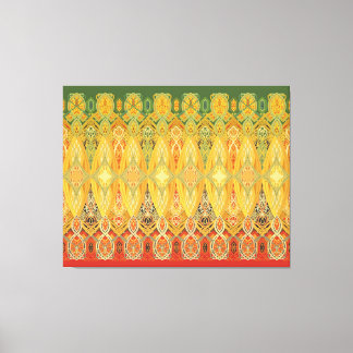 Louis Sullivan Truss Frieze Stencil Canvas Afdruk