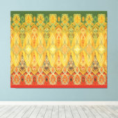 Louis Sullivan Truss Frieze Stencil Canvas Afdruk (Insitu (Houten vloer))