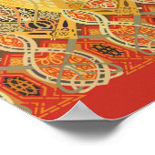 Louis Sullivan Truss Frieze Stencil Poster (Hoek)