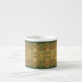 Louis Sullivan Upper Beam Stencil Pattern Espresso Kop (Voorkant)