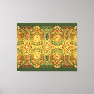 Louis Sullivan Upper Beam Stencil Poster Canvas Afdruk