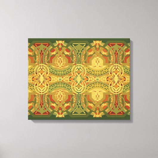 Louis Sullivan Upper Beam Stretched Canvas Print (Voorkant)