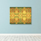 Louis Sullivan Upper Beam Stretched Canvas Print (Insitu (Houten vloer))