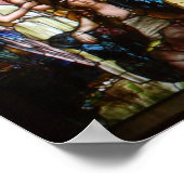 Louis Tiffany Glas in lood Education Poster (Hoek)