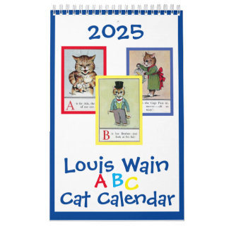 Louis Wain ABC Chats, Calendrier