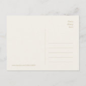 Louis Wain Astonished ginger cat invitation CC1083 (Dos)