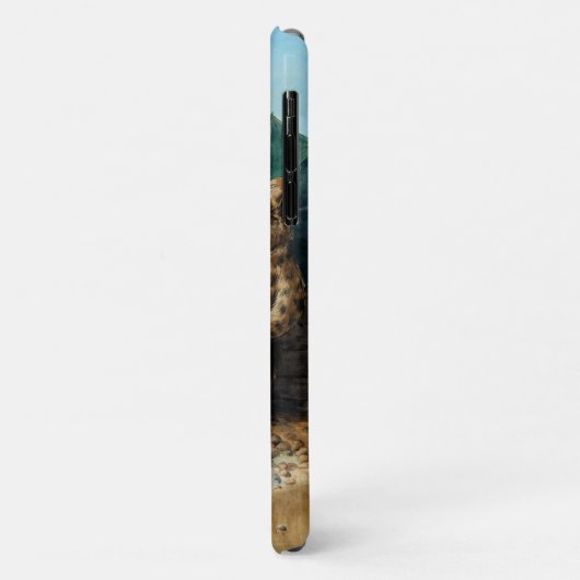 Louis Wain bij het strand Case-Mate iPhone Case (Achterkant/links)