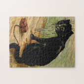 Louis Wain Black Cat Legpuzzel (Horizontaal)