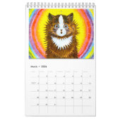 Louis Wain, Calendrier des peintures de chats (Mar 2026)