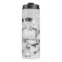 Louis Wain Cat Art Be Good cat pillow gevecht