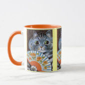 Louis Wain Cat bij de Opera Art Mok (Links)