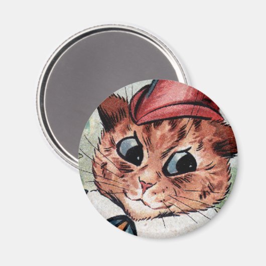 Louis Wain cat Magnet (Recto/Verso)
