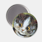 Louis Wain cat Magnet (Recto/Verso)