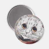 Louis Wain cat Magnet (Recto/Verso)