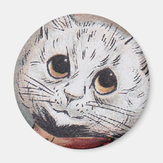 Louis Wain cat Magnet (Devant)